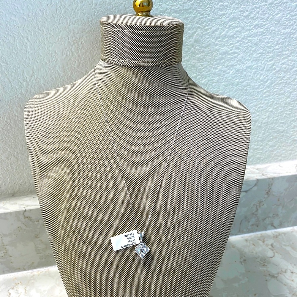 Diamond necklace, white gold. New. Price way below cost, amazing deal!!! - Picture 8 of 8
